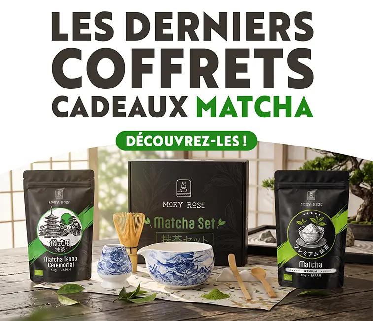 Coffrets cadeaux matcha