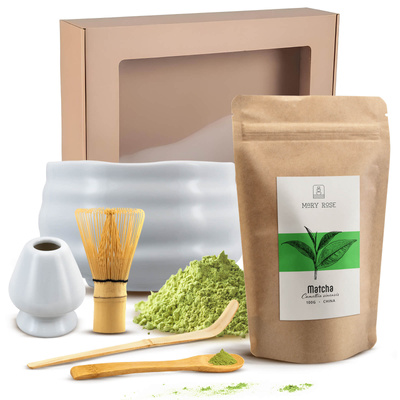 Set cadeau pour l'infusion de thé Matcha
