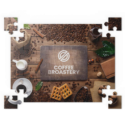 Puzzle z logo Coffee Broastery