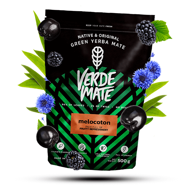 Verde Mate Green Melocoton 0,5 kg