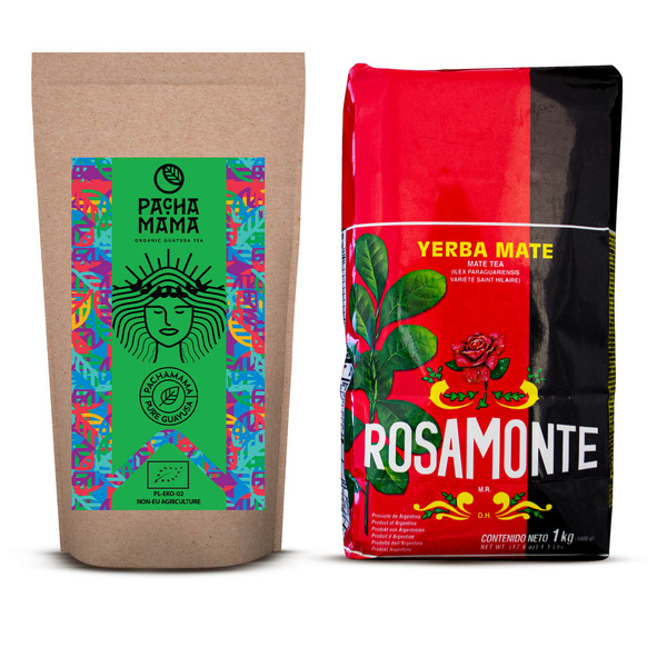 Set: Yerba Maté + Guayusa Pachamama 1500g