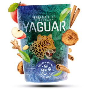 Yerba maté set d'hiver de démarrage Yaguar Winter Prune 500g