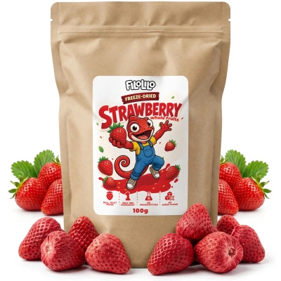 FiloLilo – Fraises lyophilisées entières 100 g