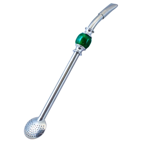 Bombilla Bomba avec pierre - vert