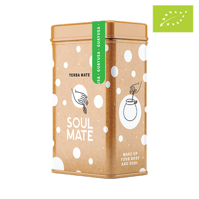 Yerbera – Boîte en métal + Soul Mate Orgánica Guayusa 0,5 kg
