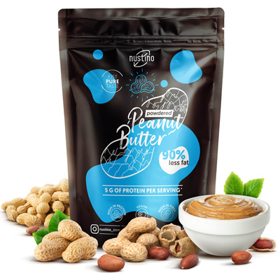 Nustino - Beurre d'Arachide en Poudre – Sans additifs (Pure) 400 g