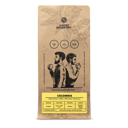 Coffee Broastery - Café en grains Colombie Medellin Premium 1 kg