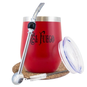 Set TERMOLID yerba mate rouge El Fuego PRO