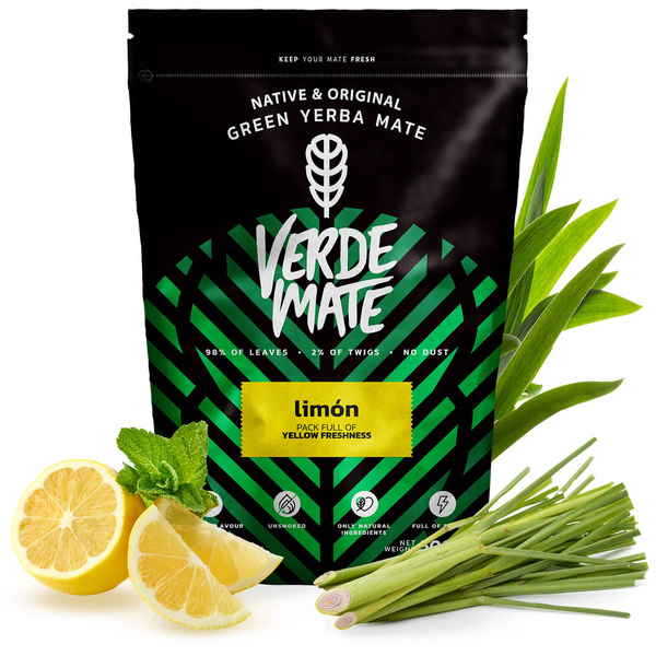 Verde Mate Green Limon 500g + Verde Mate Green Menta Limon 500g (1kg)
