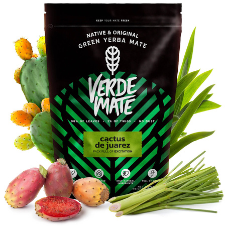 Set cadeau Yerba Verde Mate Cactus 0,5kg 