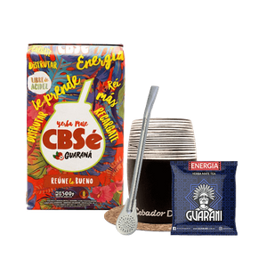 Yerba Mate CBSe Guarani 500g Matero Bombilla