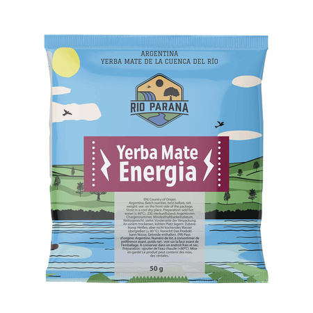 Yerba Maté Energia Set POUR DEUX Calebasse Bombilla