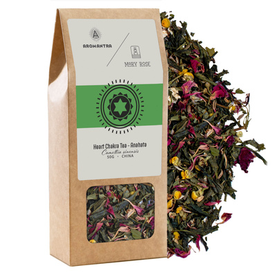 Aromantra x Mary Rose – Tisane du chakra du cœur (Anahata) 50 g