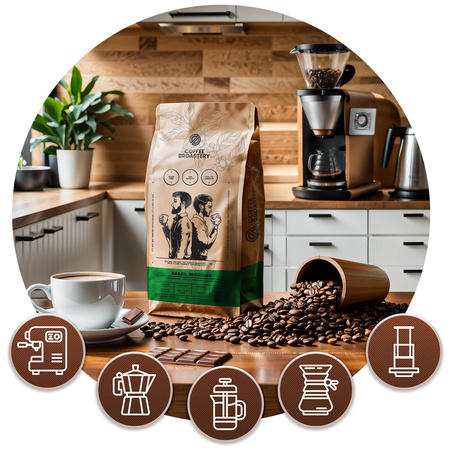 Set de Coffee Broastery Brazil Mogiana + Brazil Guaxupe + Brazil Cerrado 3x1kg (3kg)