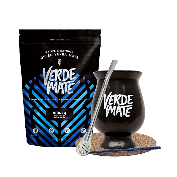 Set Yerba Verde Mate Mas IQ 500kg 0,5g