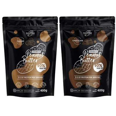 Nustino - Beurre d'arachide en poudre 2 x 400g