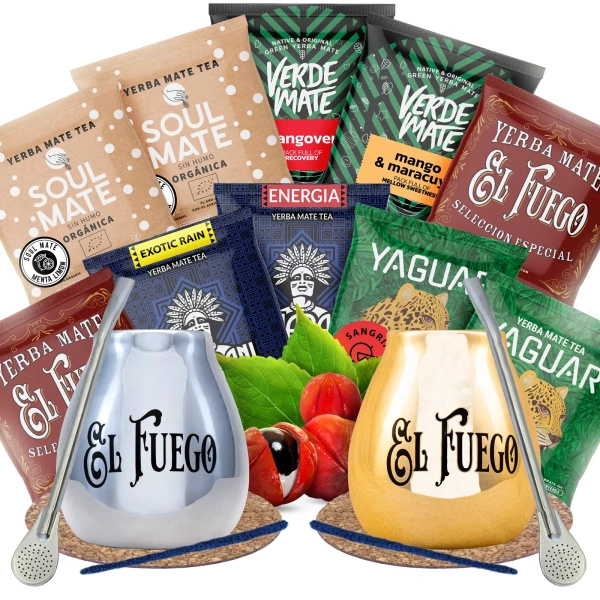 Kit de démarrage Yerba Mate - plusieurs types pour les couples