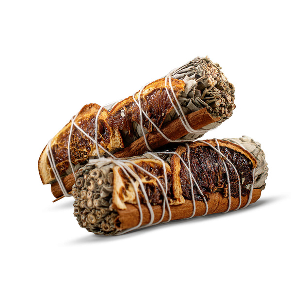 Sauge blanche avec cannelle et orange - Encens 20-30g (paquet)