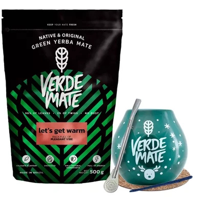 Yerba Verde Mate Let's Get Warm set d'hiver 500g