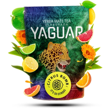 Yerba Mate Set de meilleurs fruits 3x500g