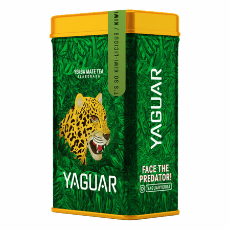 Yerbera – Boîte + Yaguar Kiwi 0,5 kg