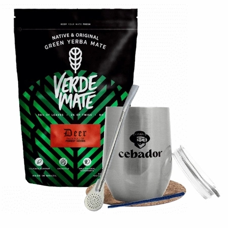 Verde Mate Green Deer yerba mate set 0.5kg 500g