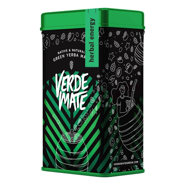 Yerbera - Boîte avec Verde Mate Green Herbal Energy 0,5kg