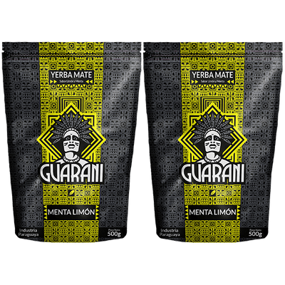 Yerba Maté Guarani Menta Limon 2 x 500g