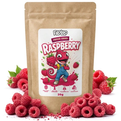 FiloLilo – Framboises lyophilisées 20 g
