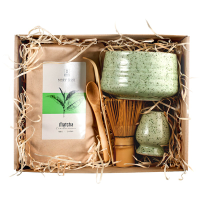 Set cadeau pour l'infusion de thé Matcha