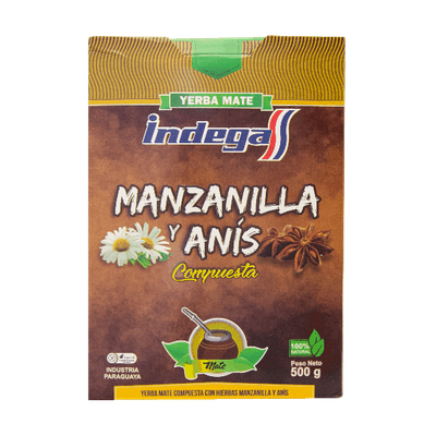 Indega Manzanilla y Anis 0,5 kg