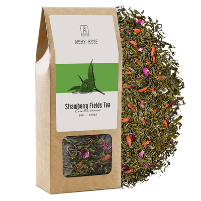 Mary Rose - Thé vert Strawberry Fields - 50 g