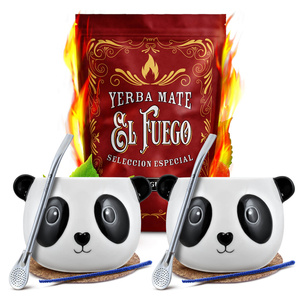 Yerba Maté set de démarrage pour deux 500g