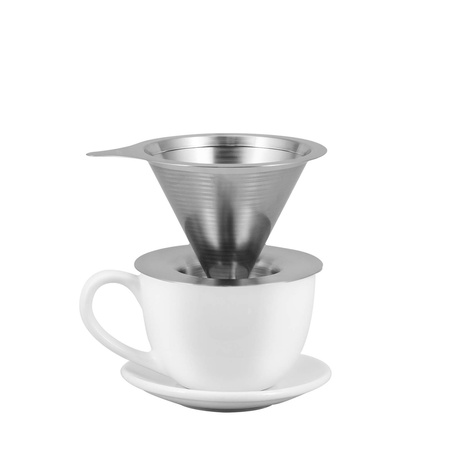 Filtre à café metal - Dripper Hario V60-01