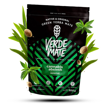 Set cadeau Yerba Verde Mate Cannabis 0,5kg 