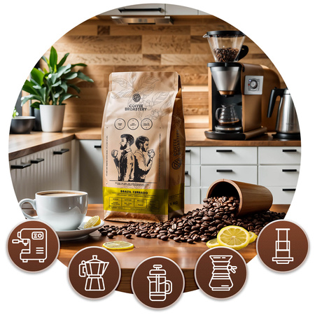 Set de Coffee Broastery Brazil Mogiana + Brazil Guaxupe + Brazil Cerrado 3x1kg (3kg)