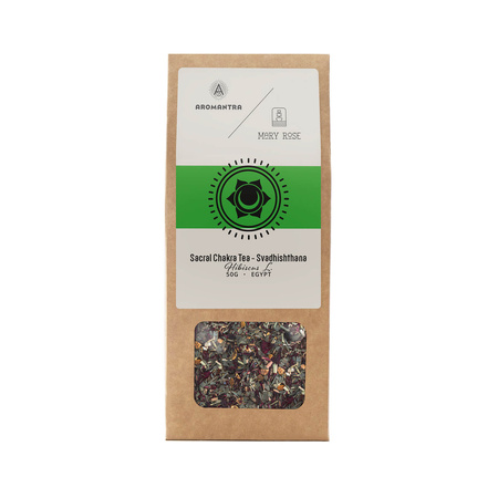 Aromantra x Mary Rose – Thé d'hibiscus du chakra sacré (Svadhishthana) 50 g