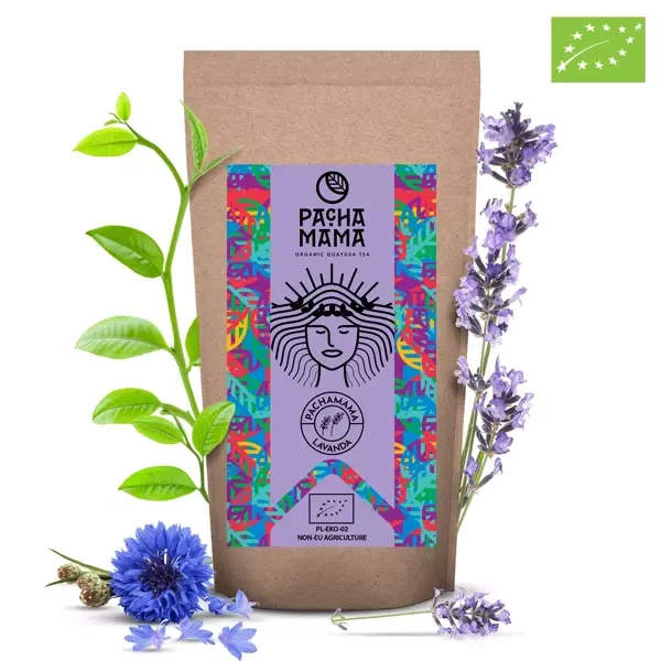 Guayusa Pachamama Lavanda - bio à la lavande - 100 g