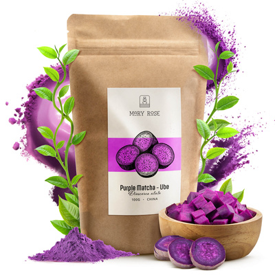 Mary Rose – Purple Matcha – Ube (poudre) 100 g