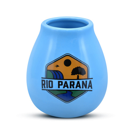 Yerba Maté Rio Parana ensemble 2x50g Calebasse + Bombilla