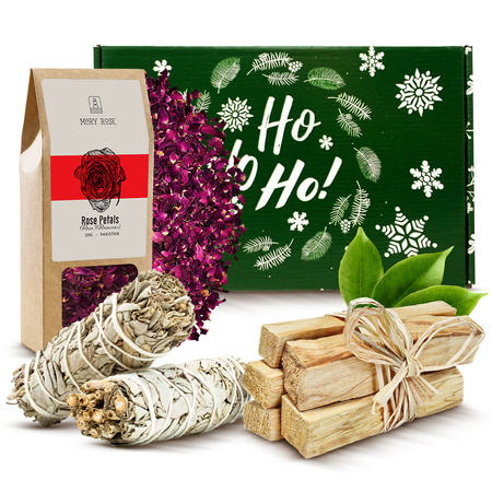 Coffret d'encens Palo Santo + Sauge Blanche