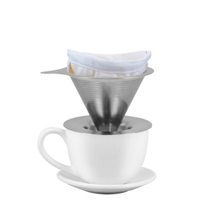 Filtres à café en tissu – Hario Woodneck Drip Pot 1 Cup (3 pièces)