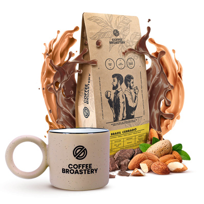 Coffret Coffee Broastery : café Brazil Cerrado + mug