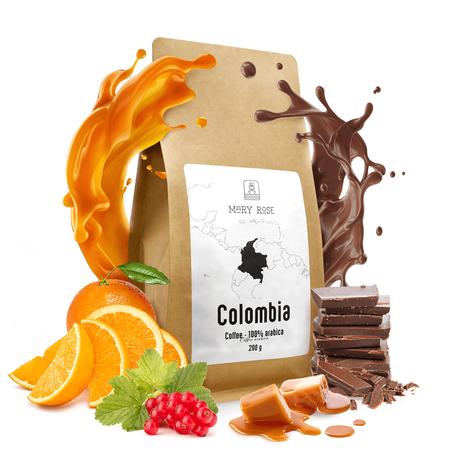 Mary Rose – Café en grains Colombia Medellin premium 200 g