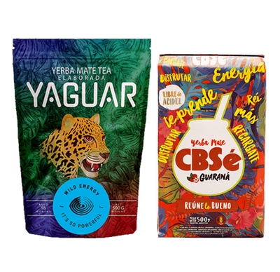 CBSé Energia Guarana 500g + Yaguar Wild Energy 500g (1kg)