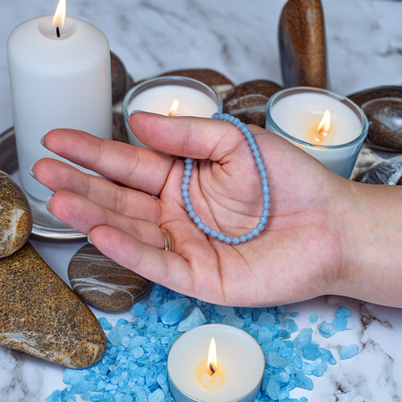 Bracelet en angélite