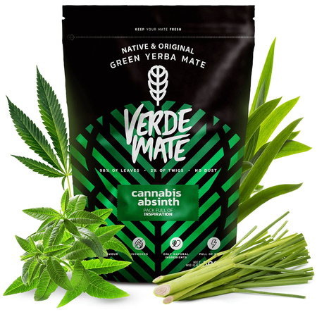 Set cadeau Yerba Verde Mate Cannabis 0,5kg 