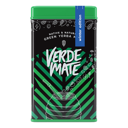Yerbera - Boîte avec Verde Mate Green Winter Edition 0,5kg