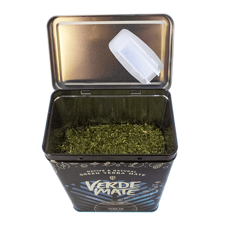 Yerbera - Boîte Avec Verde Mate Mas IQ Tropical 0,5kg