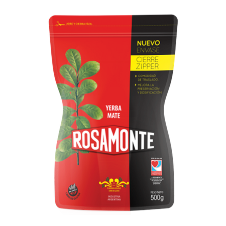 Rosamonte Elaborada Con Palo Doypack 0,5 kg
